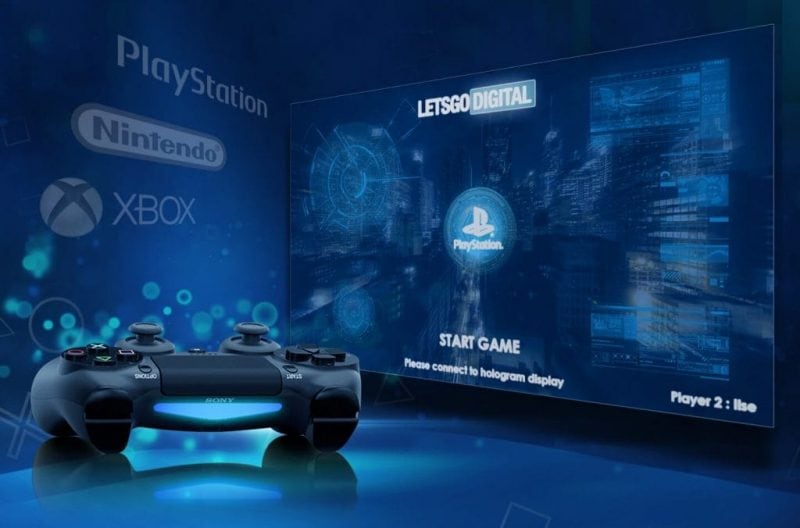 Sony ha brevettato uno schermo olografico 3D per giocare con PlayStation, Xbox, Switch e smartphone