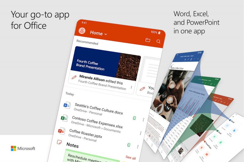 Microsoft unisce Office in un&#039;unica app per Android! (aggiornato: disponibile per  quasi  tutti)