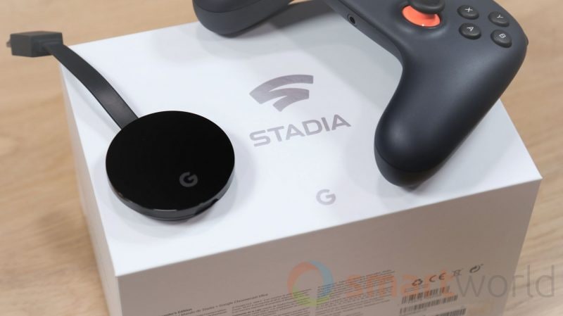 Google fa un bel regalo ai possessori di Chromecast Ultra: 3 mesi di abbonamento a Stadia!