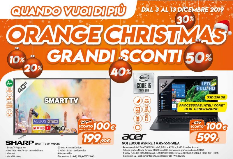 Volantino Expert “Orange Christmas” 3–13 dicembre: quante idee regalo per il vostro Natale tech (foto | Ultimi giorni)