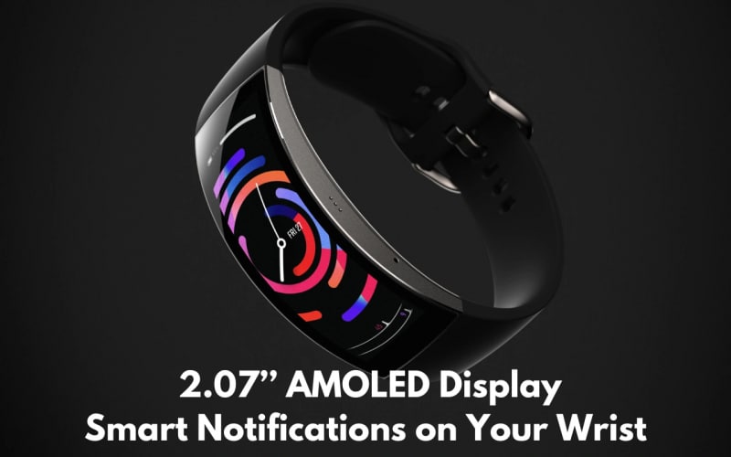 Amazfit X sta arrivando: la smartband con schermo curvo approda su Indiegogo (foto)