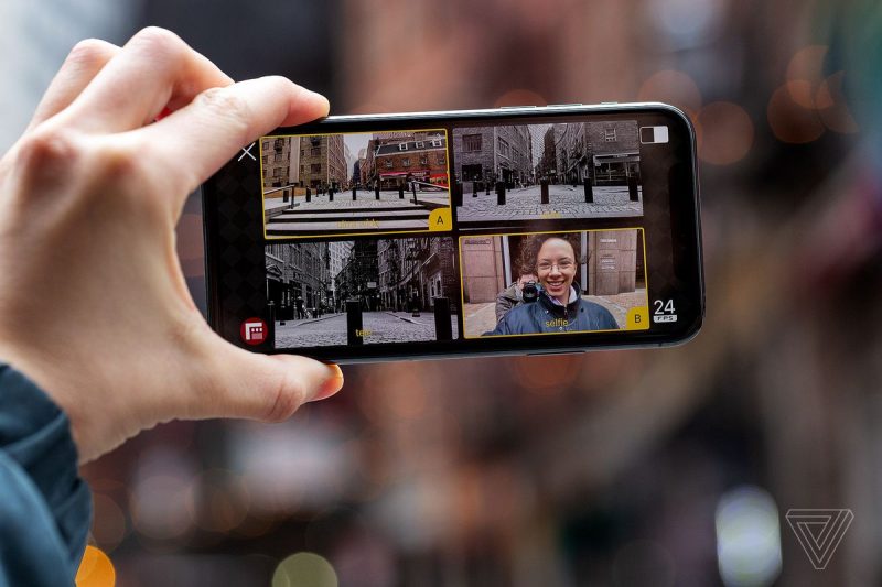 Registrare contemporaneamente da due fotocamere di un iPhone non è impossibile, con DoubleTake (foto)