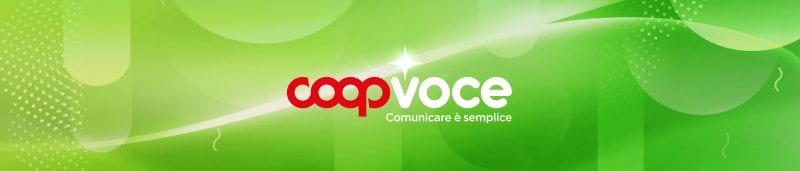 Novità CoopVoce: debutta il nuovo logo e le offerte Top e Easy, si parte da 5€ al mese