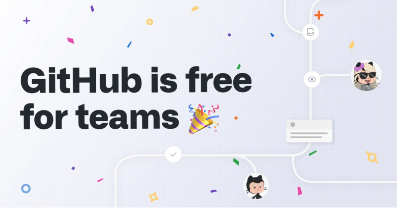 È ufficiale: le repository private di GitHub sono gratis per tutti!
