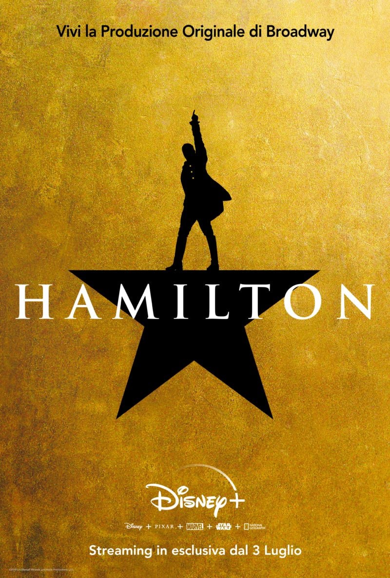Il film musical originale Hamilton arriverà quest&#039;estate in esclusiva Disney+ (foto e video)