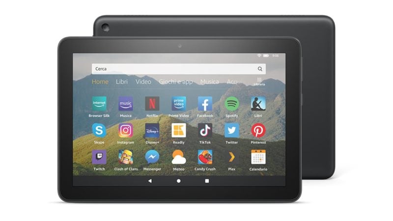 Amazon Fire HD 8 2020 ufficiale: vari upgrade hardware, ma il prezzo rimane il solito