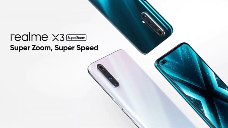 Realme X3 SuperZoom ufficiale: 120 Hz, 12/256 GB, Snapdragon 855+ e ovviamente zoom periscopico! (video)