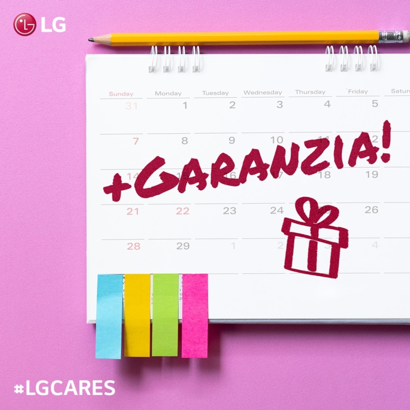 LG estende la garanzia su tutti i suoi prodotti: fino al 30 giugno per le garanzie in scadenza