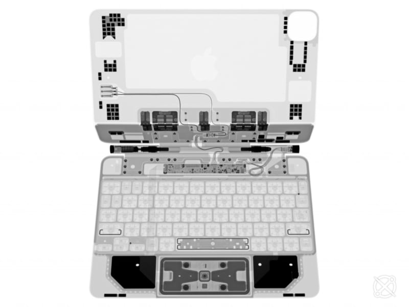 La Apple Magic Keyboard sotto i raggi X è la cosa più bella che vedrete oggi (foto)