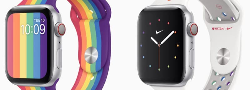 Apple e Nike insieme con nuovi bracciali dedicati al mondo LGBTQ in vista del mese Pride (foto)