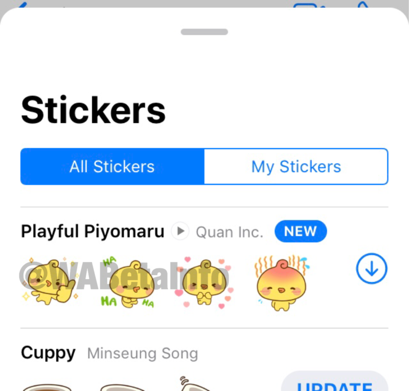 Su WhatsApp Beta viene rilasciato il primo pack di sticker animati! (foto)