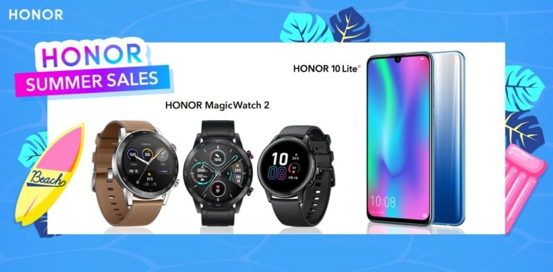 Su Amazon sta arrivando la Honor Summer Sales: MagicWatch 2 e Honor 10 Lite in offerta fino al 30 giugno