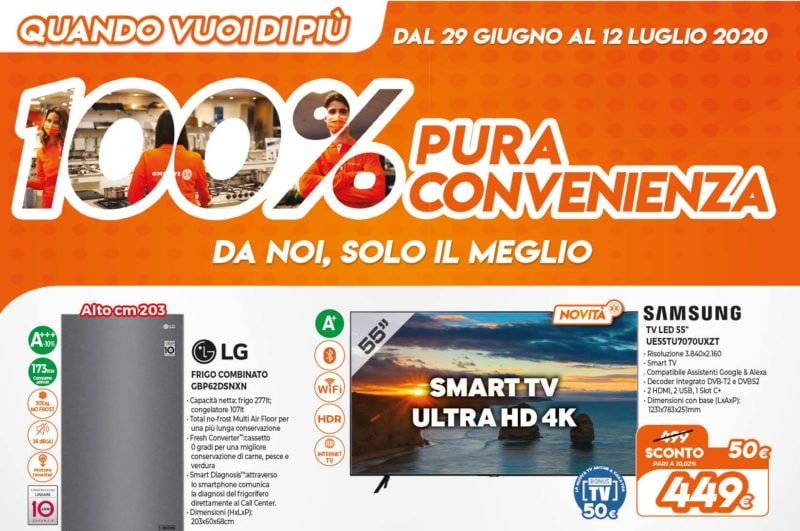 Volantino Expert “100% Pura Convenienza” 29 giu - 12 lug: offerte DGgroup e GAER (Ultimi giorni)