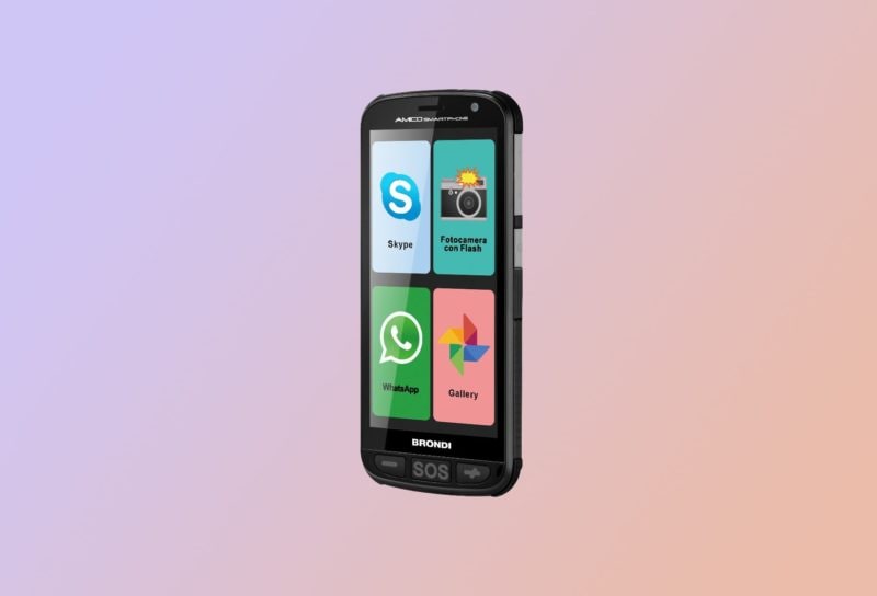 Brondi Amico Smartphone+ in offerta: uno dei migliori Android per anziani