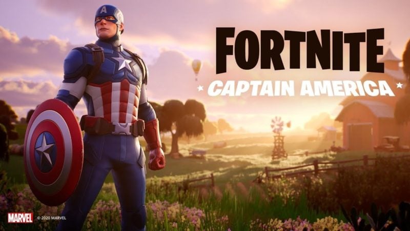 La skin di Captain America è disponibile in Fortnite, e potrebbe arrivare anche Thor (video)