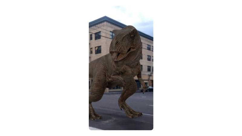 A tu per tu con i dinosauri di Jurassic World, grazie a Google e alla realtà aumentata (video)
