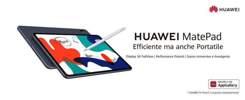 Sconto Super per Huawei MatePad: ottimo tablet a soli 199€ su Amazon
