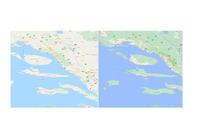 Le mappe di Google Maps si rifanno il look e sono già disponibili in Italia (foto)