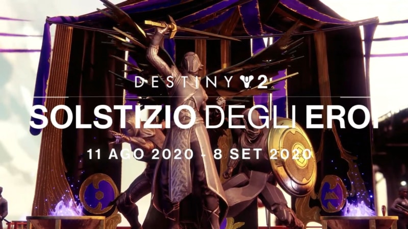 Destiny 2 festeggia l&#039;estate con Il Solstizio degli Eroi (video)