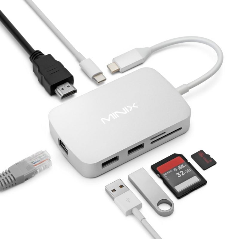 Minix presenta 3 hub USB-C (anche con SSD) ed un caricabatterie universale a 4 porte da 100W (foto)
