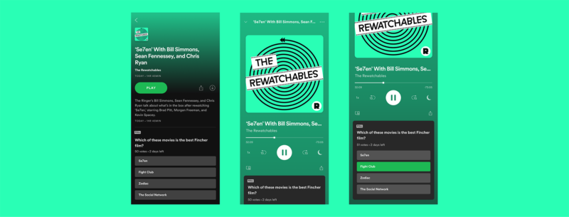 Spotify: ascoltare i podcast sarà ancora più interessante con la nuova funzione &quot;Sondaggi&quot;