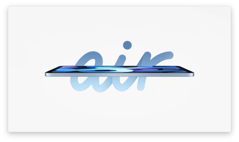 Il nuovo iPad Air ricorda tanto un iPad Pro (e porta il Touch ID in cima!)