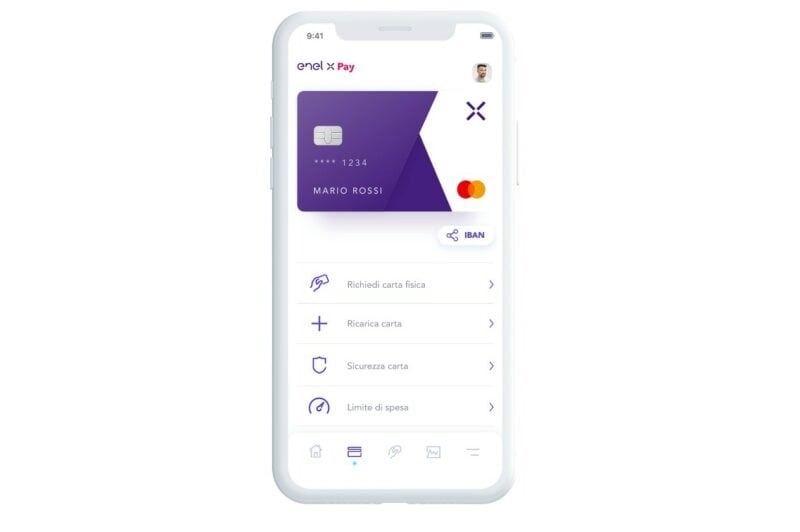 Enel lancia Enel X Pay, il conto corrente online con carta Mastercard