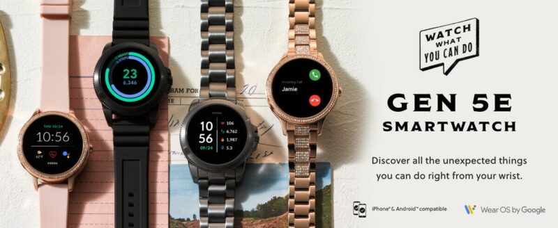Fossil svela il nuovo smartwatch con Snapdragon Wear 3100: Gen 5e arriverà in Italia a 229€ (aggiornato)