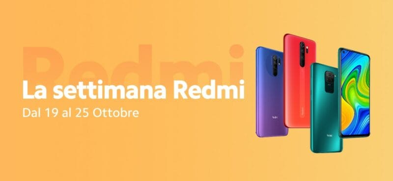 Offerte Mi Store “La settimana Redmi” 19-25 ottobre: super sconti per Xiaomi, Redmi e POCO (Ultimi giorni)