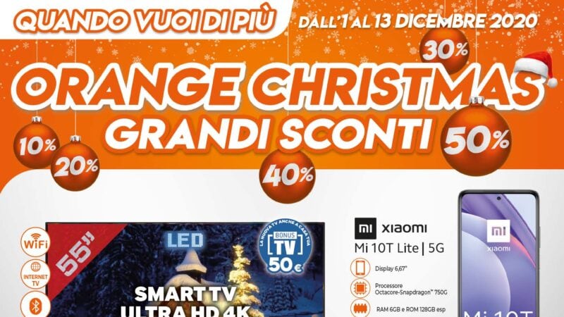 Volantino Expert &quot;Orange Christmas&quot; 1-13 dicembre: sconti natalizi fino al 50% (aggiornato)