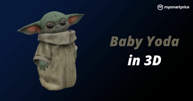 Ora arriva pure Baby Yoda (in compagnia di 250 auto) nelle ricerche in Realtà Aumentata di Google (foto)