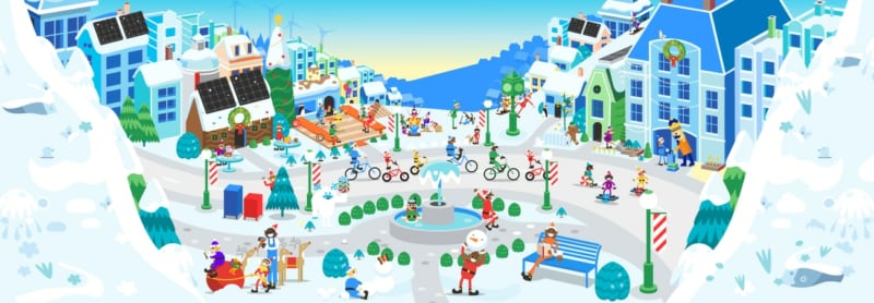 Google immersa nello spirito natalizio: ritorna il Villaggio di Babbo Natale ed altre novità!