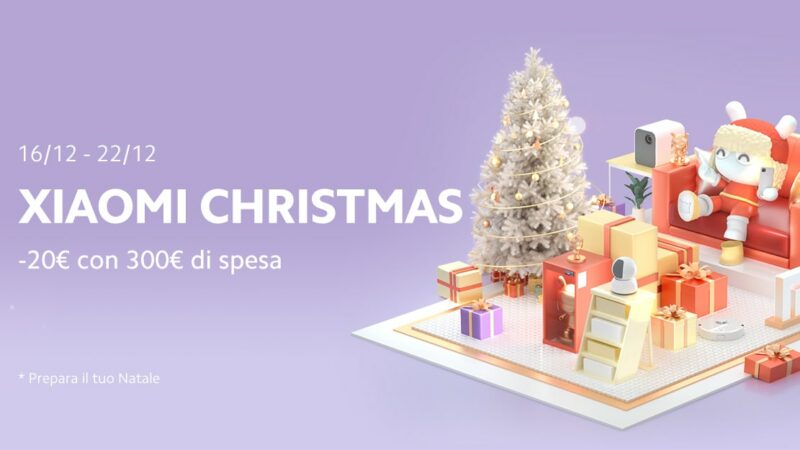 Offerte Xiaomi Christmas fino al 22 dicembre: sconti speciali per Xiaomi, Redmi e POCO