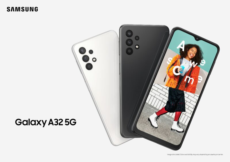 Samsung Galaxy A32 5G è ufficiale: grande batteria e connettività 5G. Specifiche e prezzi (aggiornato)