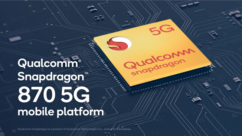 Qualcomm svela Snapdragon 870: focus su 5G, gaming e IA