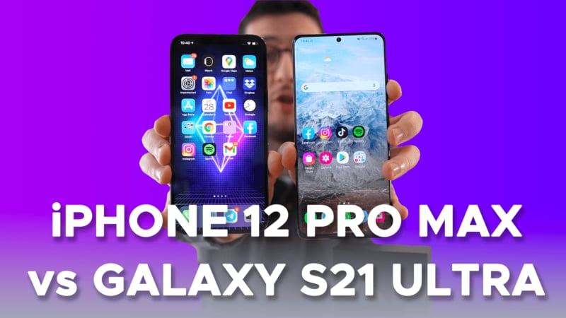 Samsung Galaxy S21 Ultra vs iPhone 12 Pro Max: il confronto (foto e video)