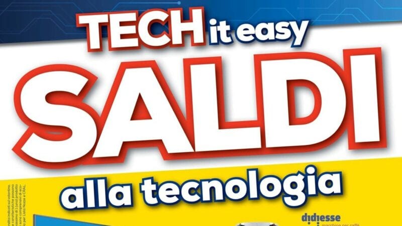 Volantino Euronics &quot;Tech it Easy&quot; 4-20 gennaio: primi botti dell&#039;anno con Galaxy Book S e Smart TV (aggiornato)