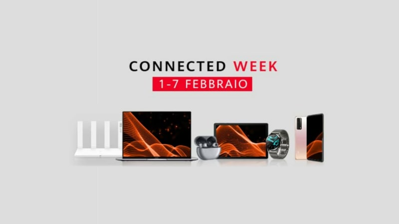 Offerte &quot;Huawei Connected Week&quot; 1-7 febbraio: GRANDI sconti tech su Amazon