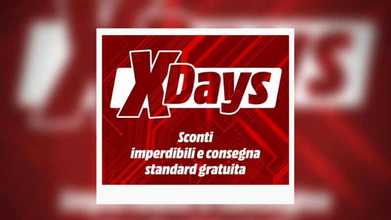 Offerte MediaWorld “XDays” fino al 28 febbraio: consegna gratis su tutto!