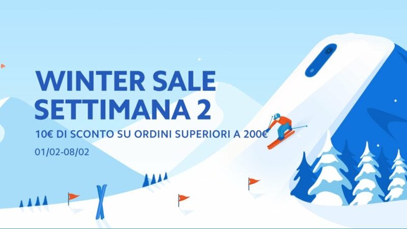Offerte Xiaomi &quot;Winter Sale - Settimana 2&quot; 1-8 febbraio: il meglio degli SCONTI