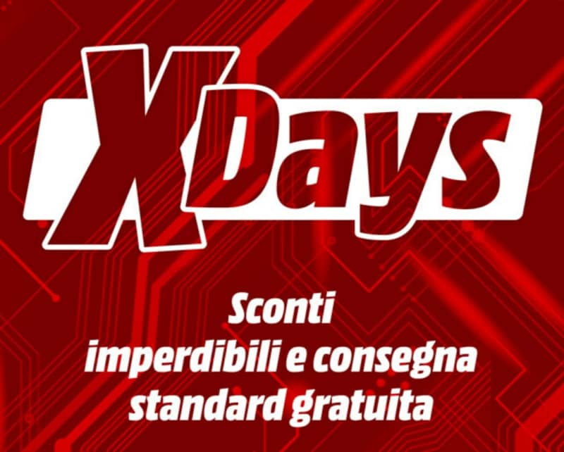 Offerte MediaWorld “XDays” fino al 21 marzo: consegna gratis su tutto!