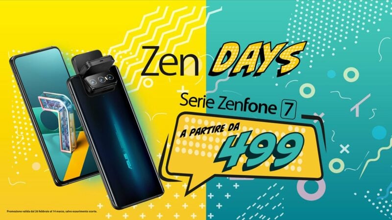 ASUS ZenFone 7 e 7 Pro scontati di 200€, anche ROG Phone 3 Strix è in offerta a 100€ meno