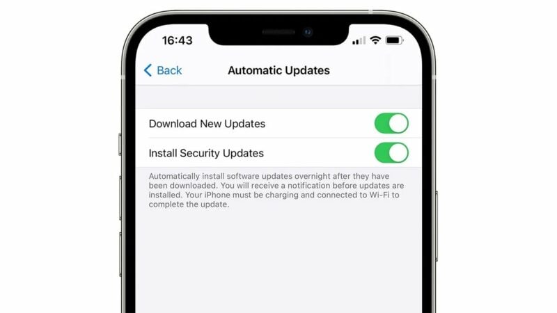 Apple si prepara ad aggiornamenti di sicurezza standalone per iOS