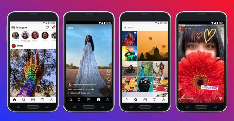Facebook ri-lancia Instagram Lite: niente pubblicità, solo 2 MB e Reels inclusi (download apk)