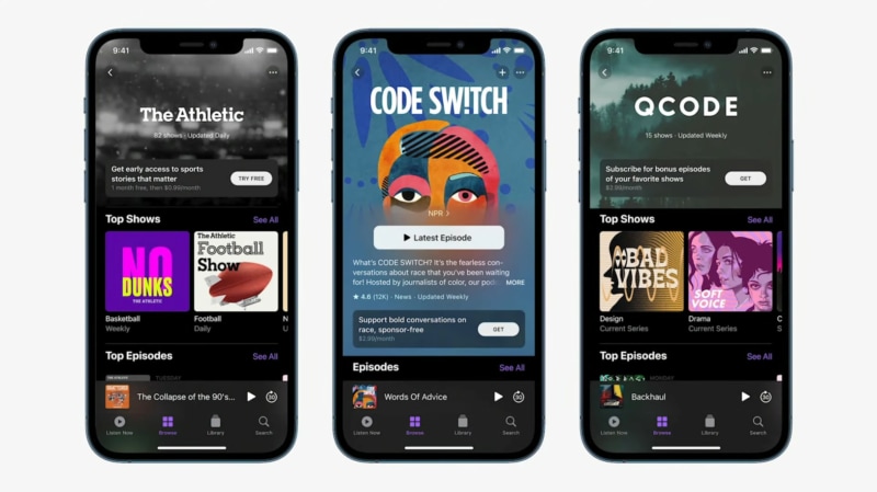 Apple lancia i Podcast in abbonamento: da oggi disponibili in tutto il mondo (aggiornato)