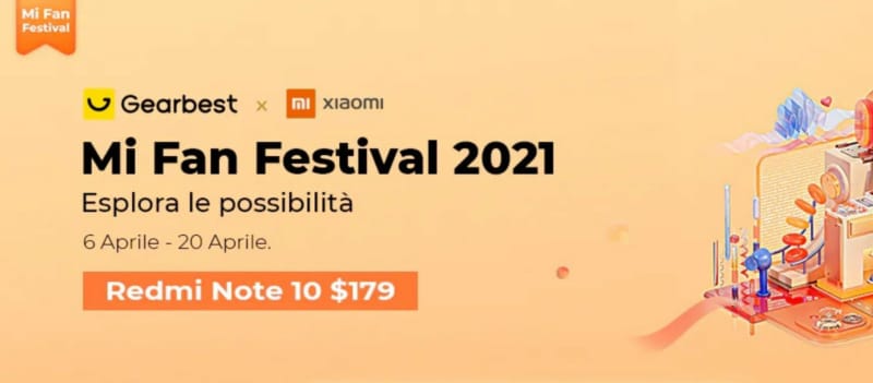 Offerte Gearbest &quot;Mi Fan Festival&quot; 6-20 aprile: a tutto Xiaomi nei nuovi SCONTI
