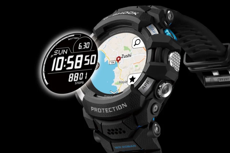 Casio annuncia GSW-H1000, il primo smartwatch della linea G-Shock dotato di Wear OS (video)