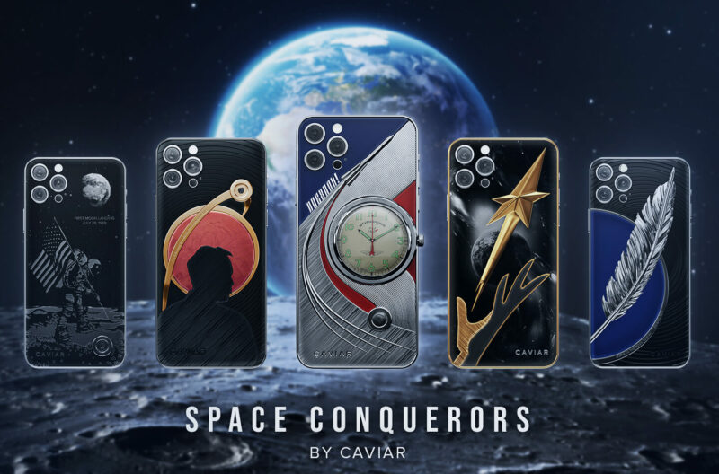 Caviar onora lo spazio e i suoi eroi con la collezione Space Conquerors di iPhone 12 Pro (foto)