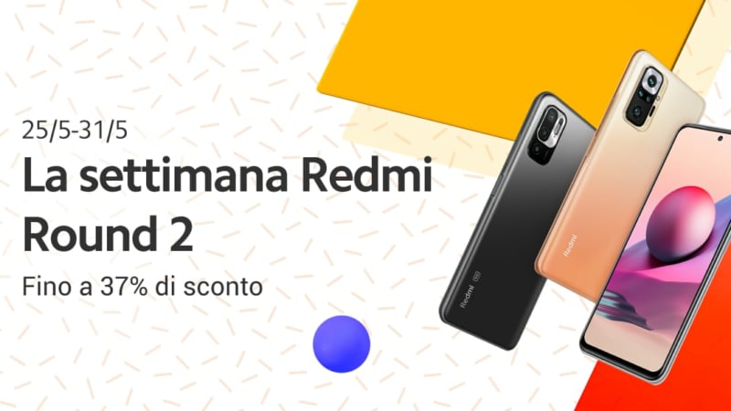 Offerte Xiaomi &quot;La settimana Redmi Round 2&quot; 25-31 maggio: codice sconto speciale solo per oggi!
