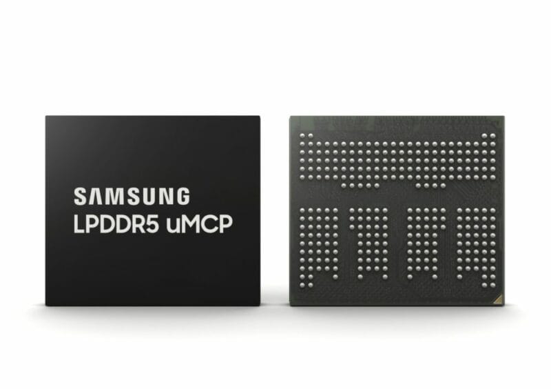 Samsung ha iniziato la produzione dei suoi nuovi chip: RAM LPDDR5 e storage UFS 3.1 nello stesso componente